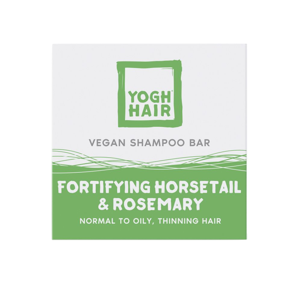 YOGHHAIR® Fortifying Solid Shampoo with Horsetail and Rosemary, 110g.