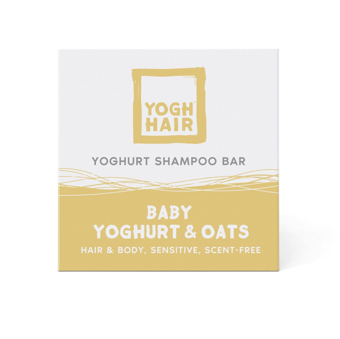 YOGHHAIR® Baby - Solid Shampoo with Yoghurt and Oats, 110g.